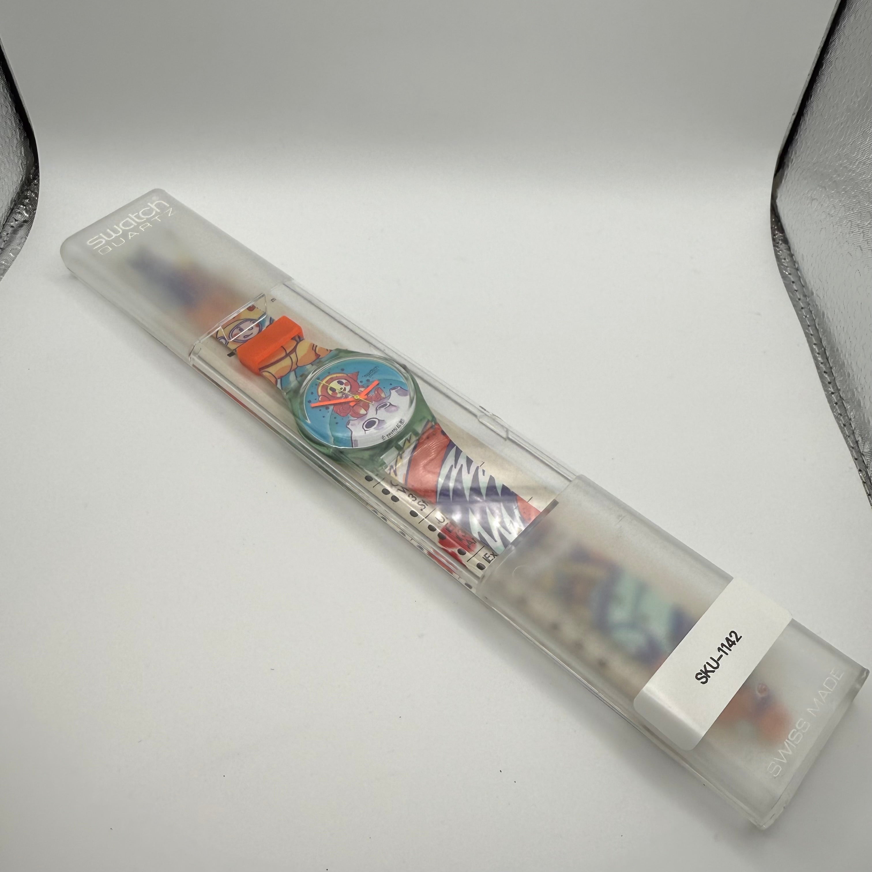 Swatch Swiss Vintage 1991 Astronaut Art Watch (Boxed- £79.99