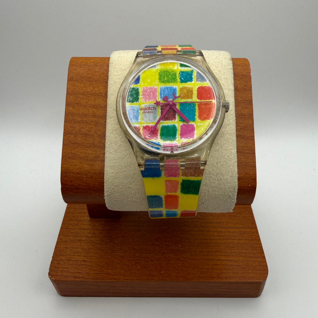 Swatch Originals Gent “Colour Blocks / Mosaic”- £59.99
