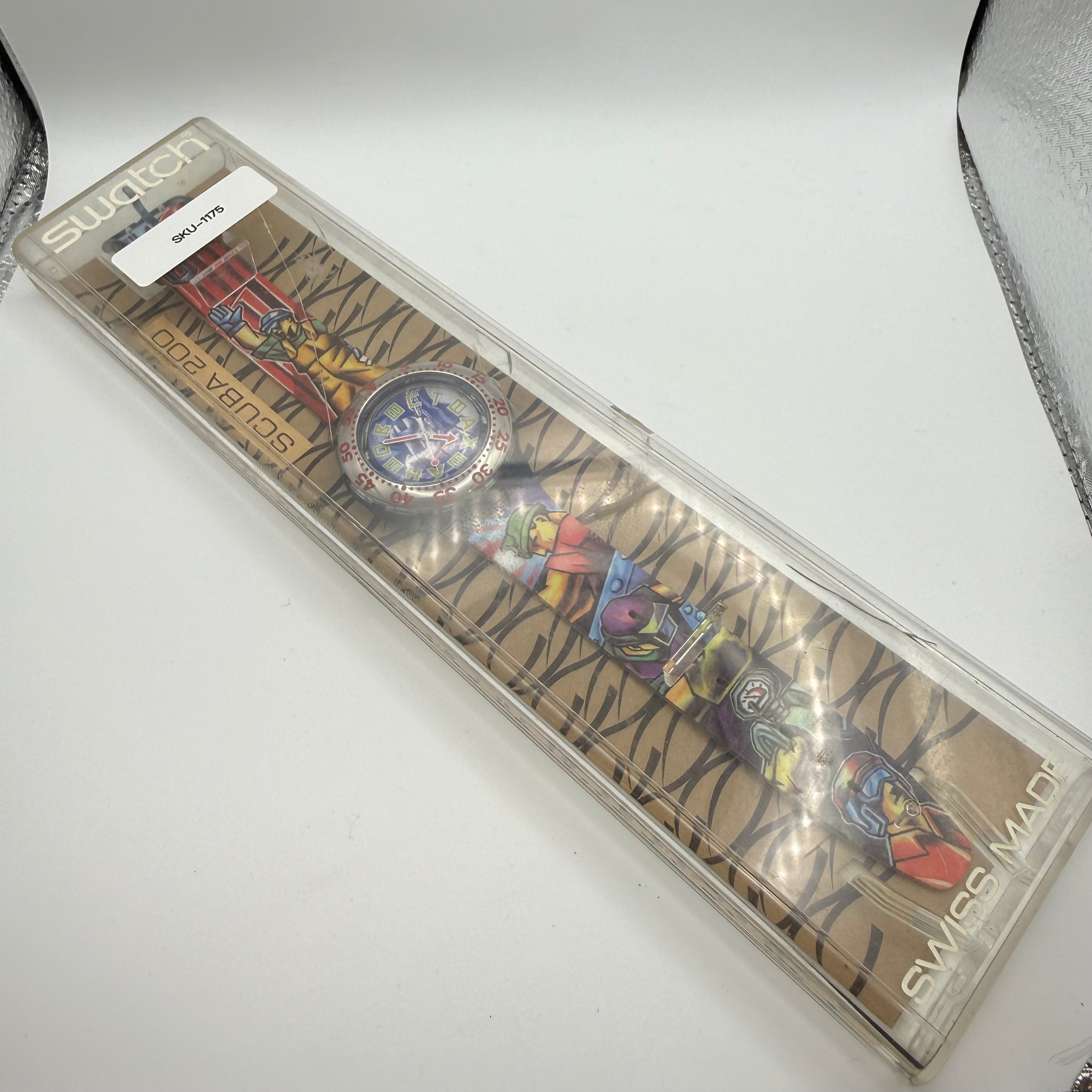 Swatch Scuba 200 “Bore Max- £69.95