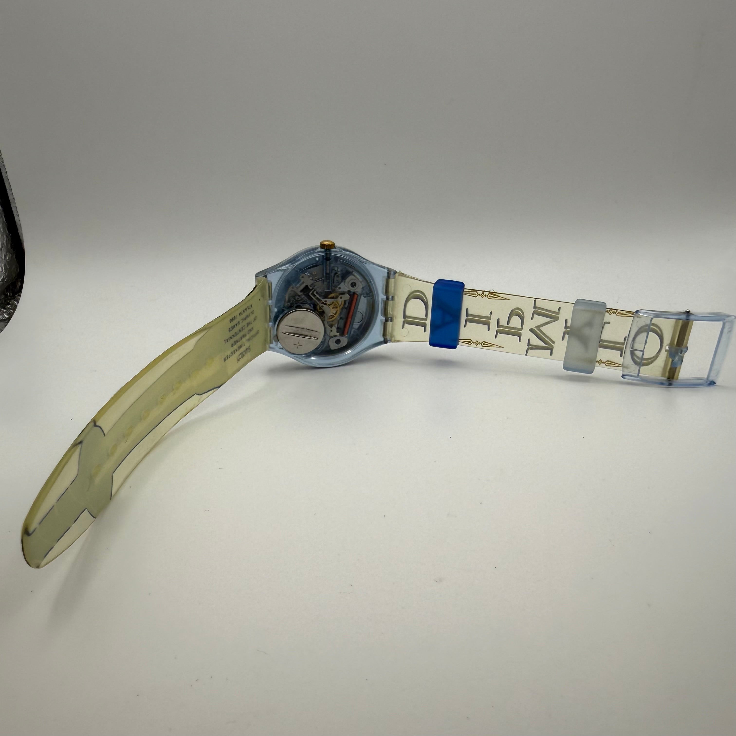 Swatch Swiss quartz with an Atlanta 1996 Olympic theme - £79.95