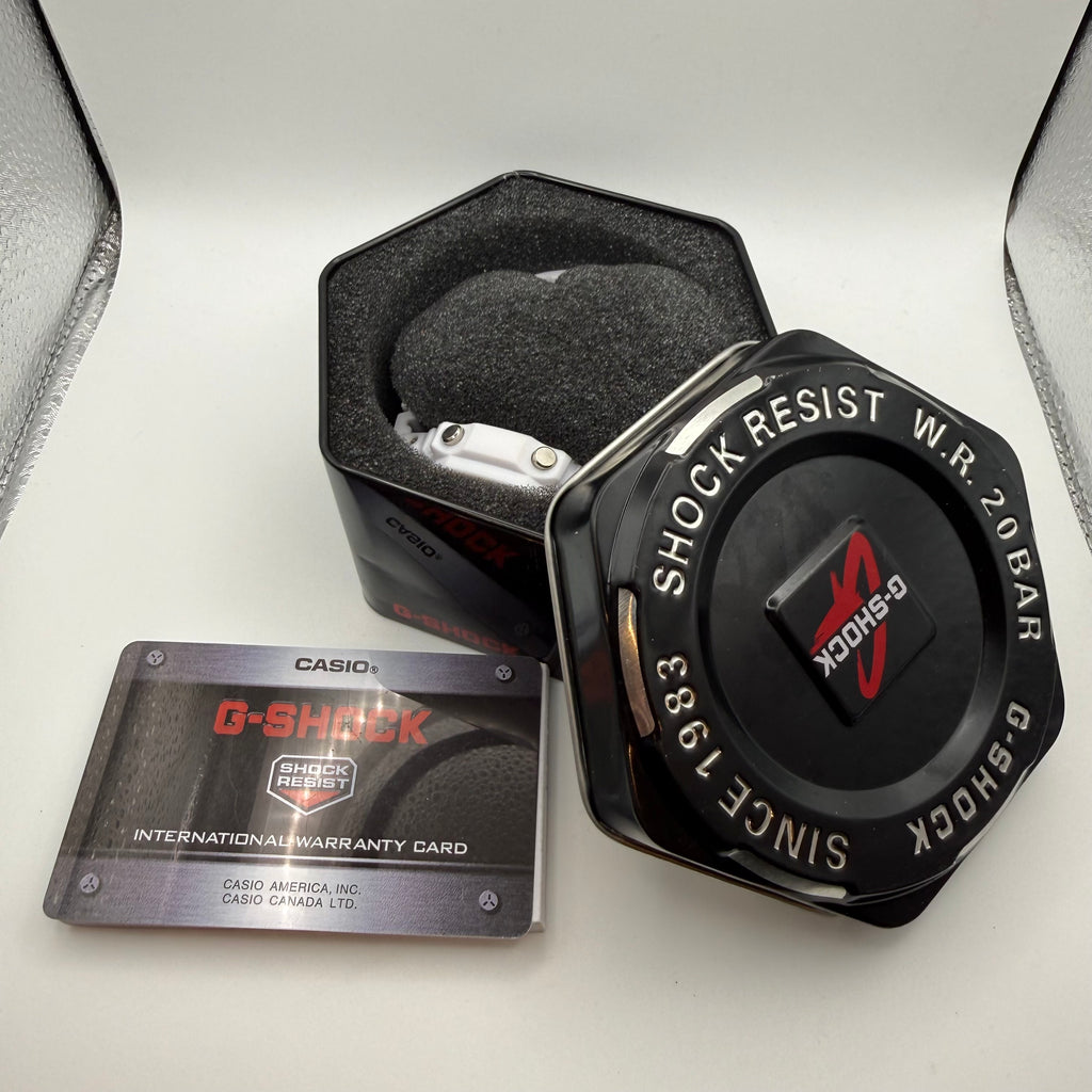 Casio G-SHOCK – White & Orange Protection Series - £99.99