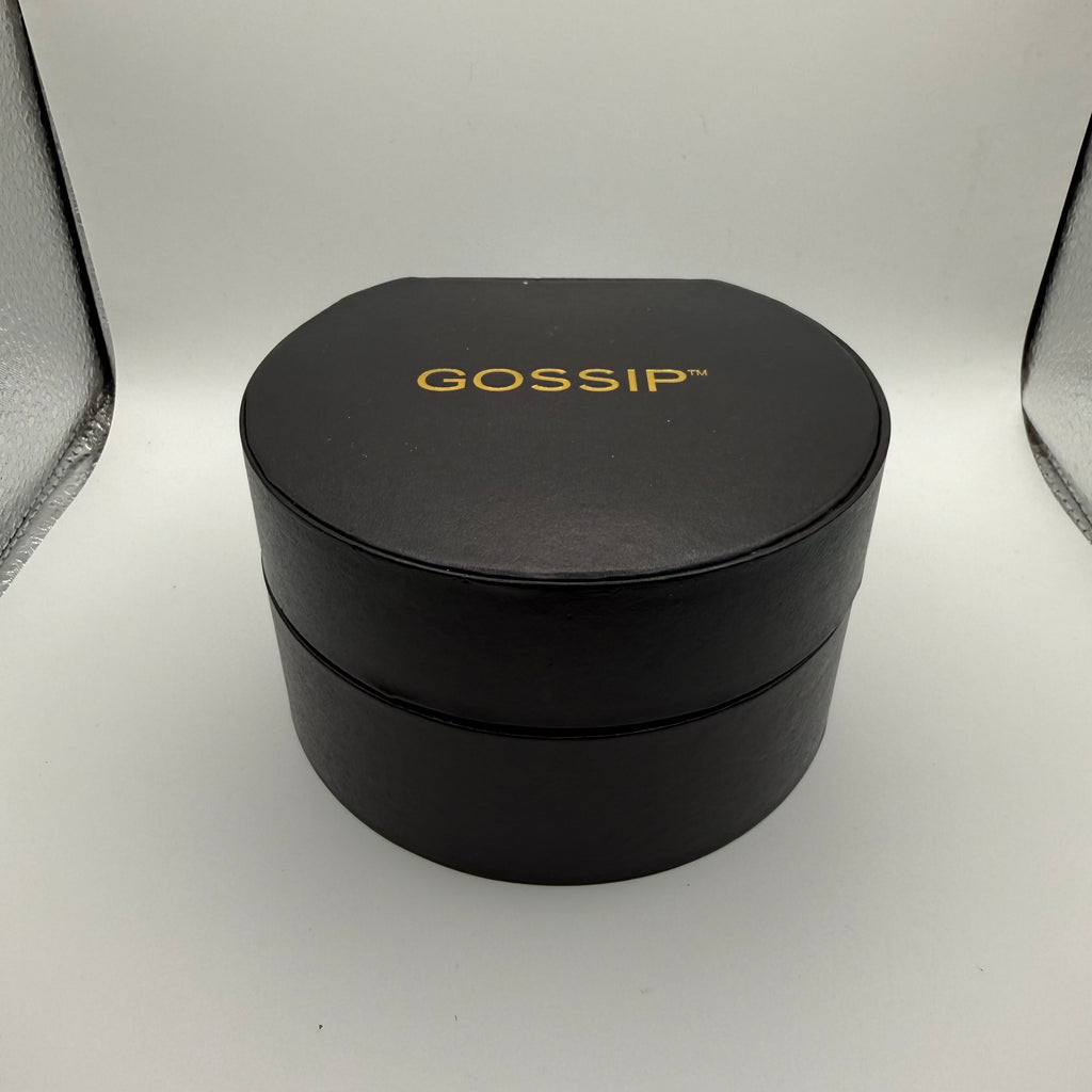 Gossip Quartz Ladies Watch Set (White &amp; Rose Gold) – Boxed with Changeable Bezels- £19.99