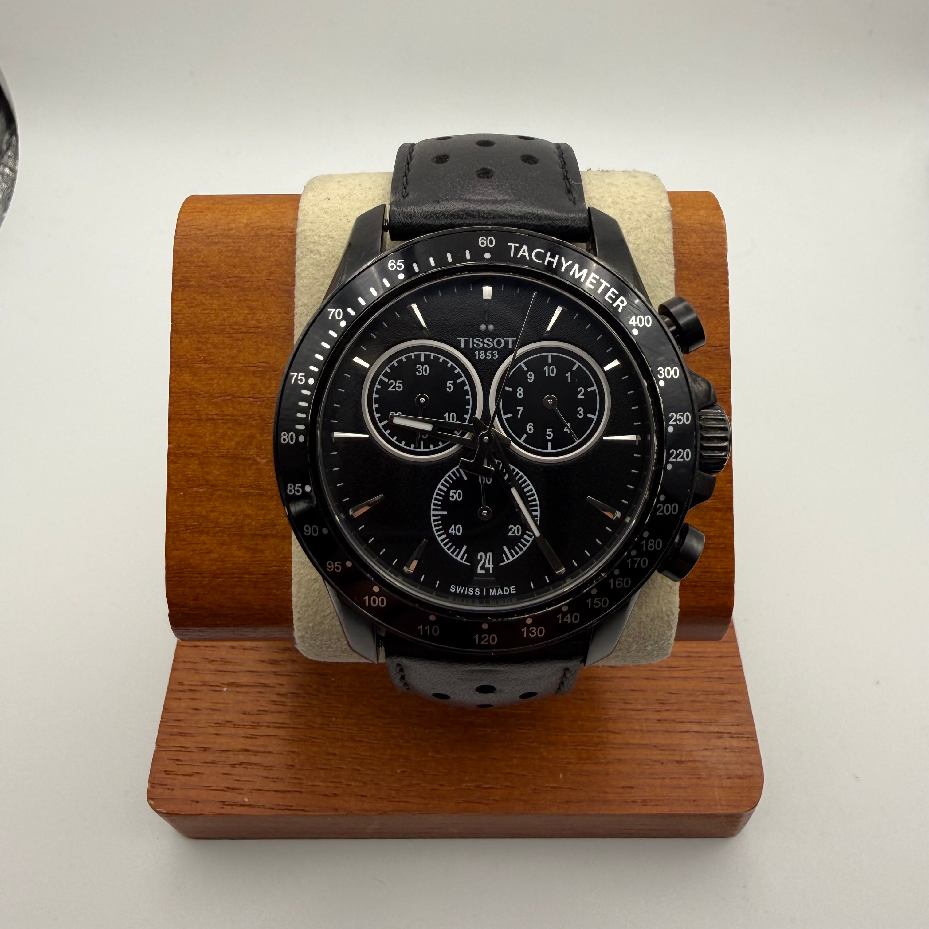 Tissot Chronograph Black PVD Tachymeter- £199.99