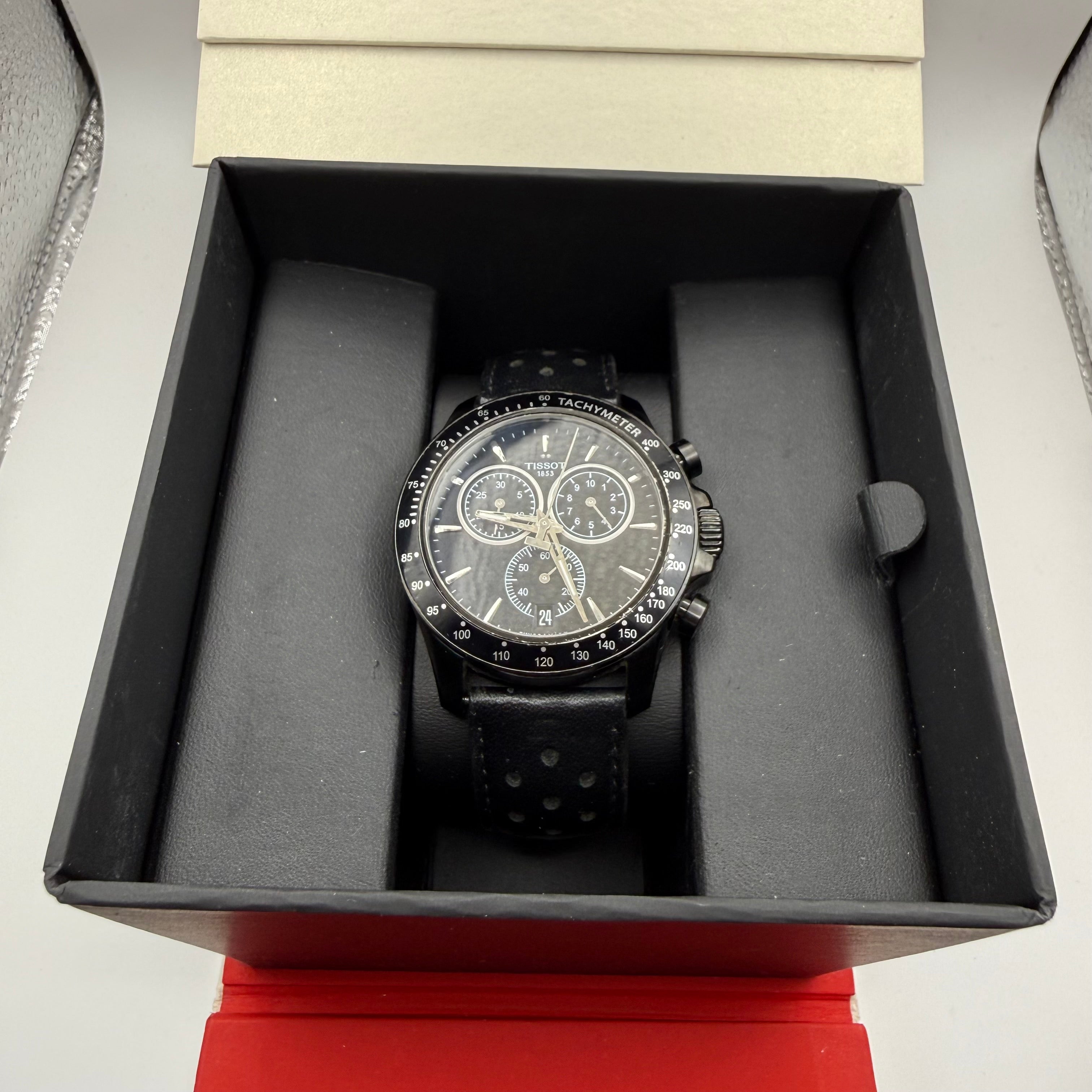 Tissot Chronograph Black PVD Tachymeter- £199.99