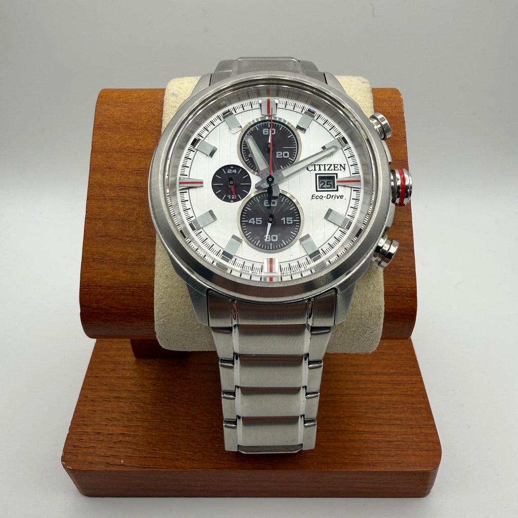 Citizen Eco-Drive Chronograph – Silver Dial- £139.99