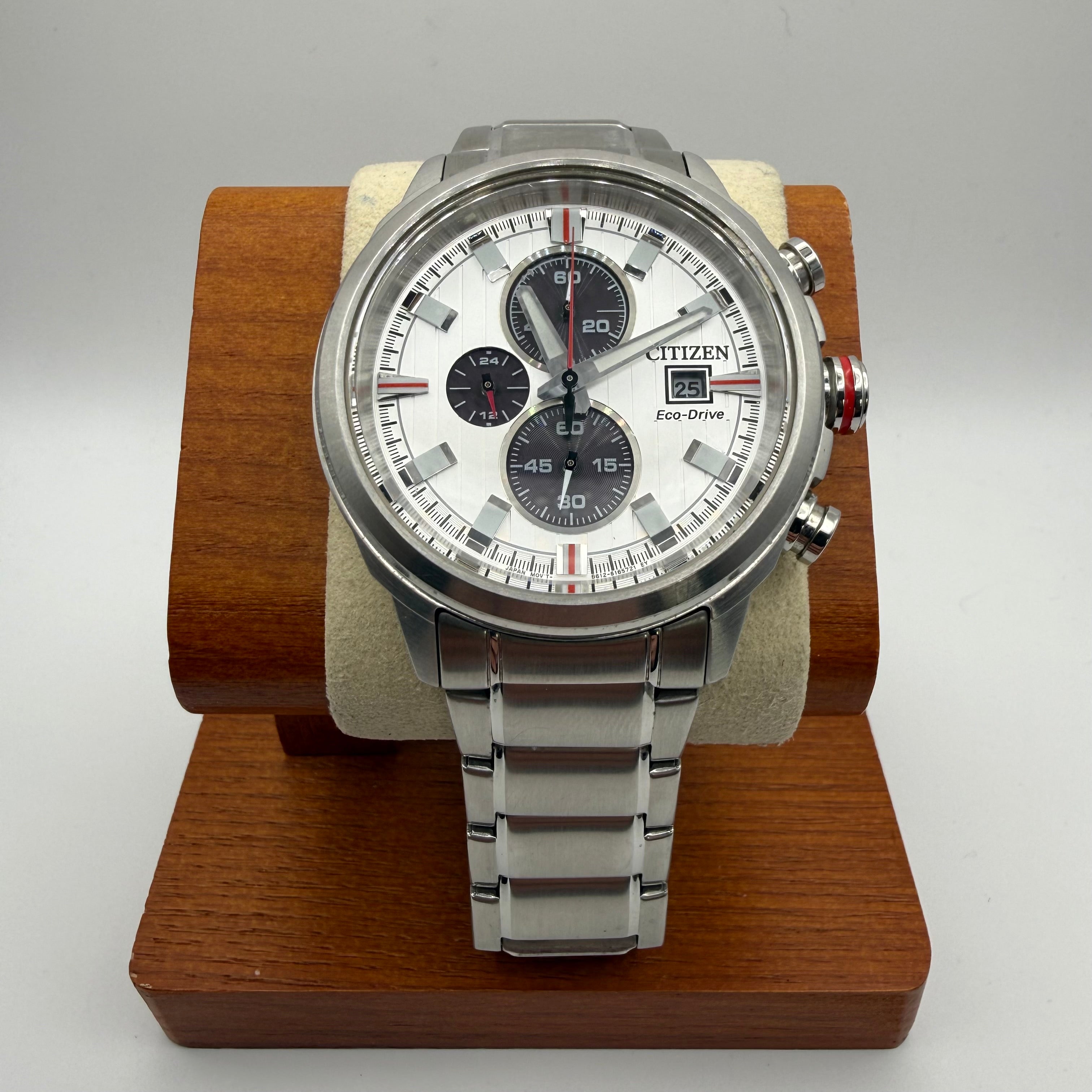 Citizen Eco-Drive Chronograph – Silver Dial- £139.99