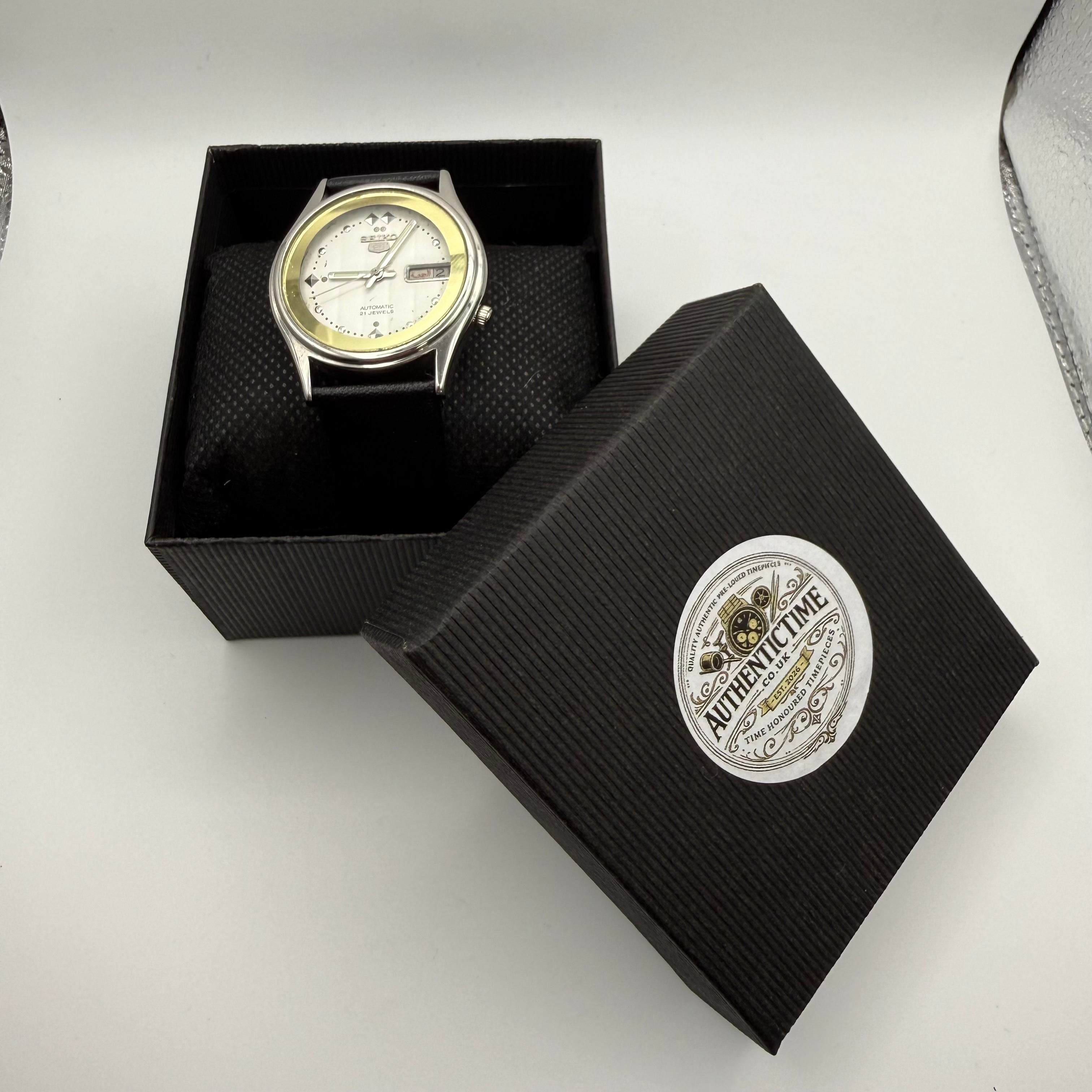 Seiko 5 Automatic 21 Jewels – Two Tone Dial- £69.99