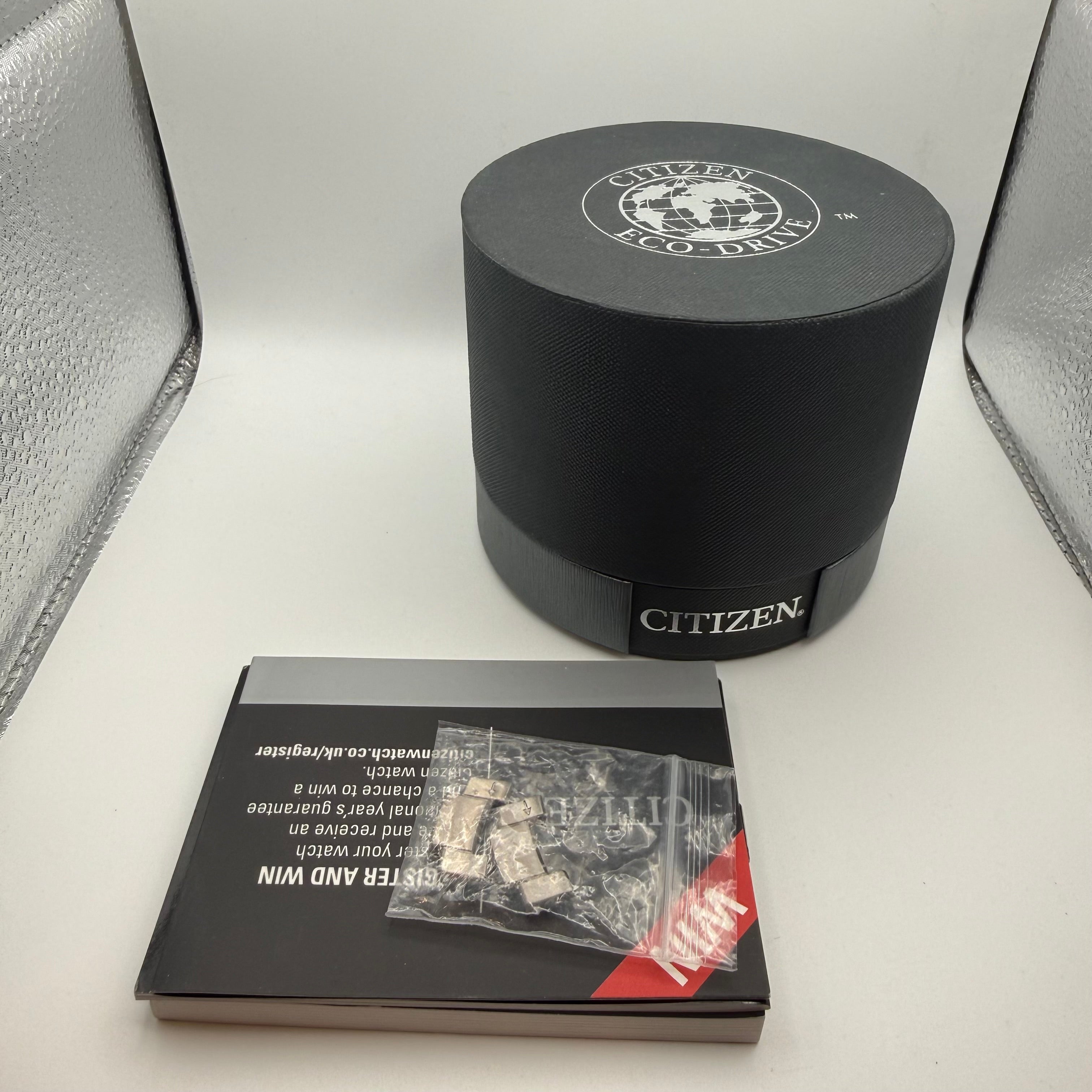 Citizen Eco-Drive Titanium Sapphire Chronograph (WR100)- £159.99