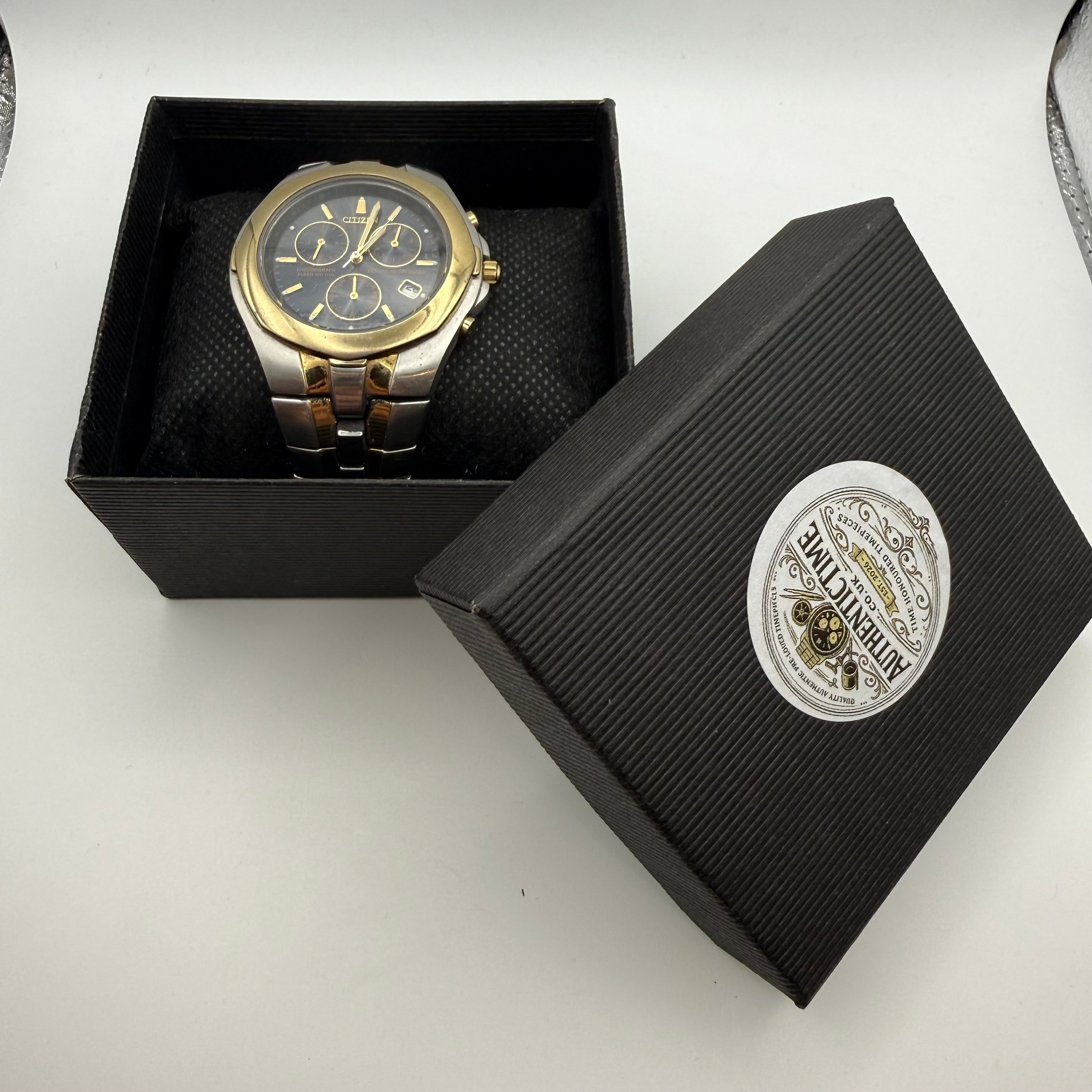 Citizen Eco-Drive Perpetual Calendar Chronograph – Two Tone- £109.99