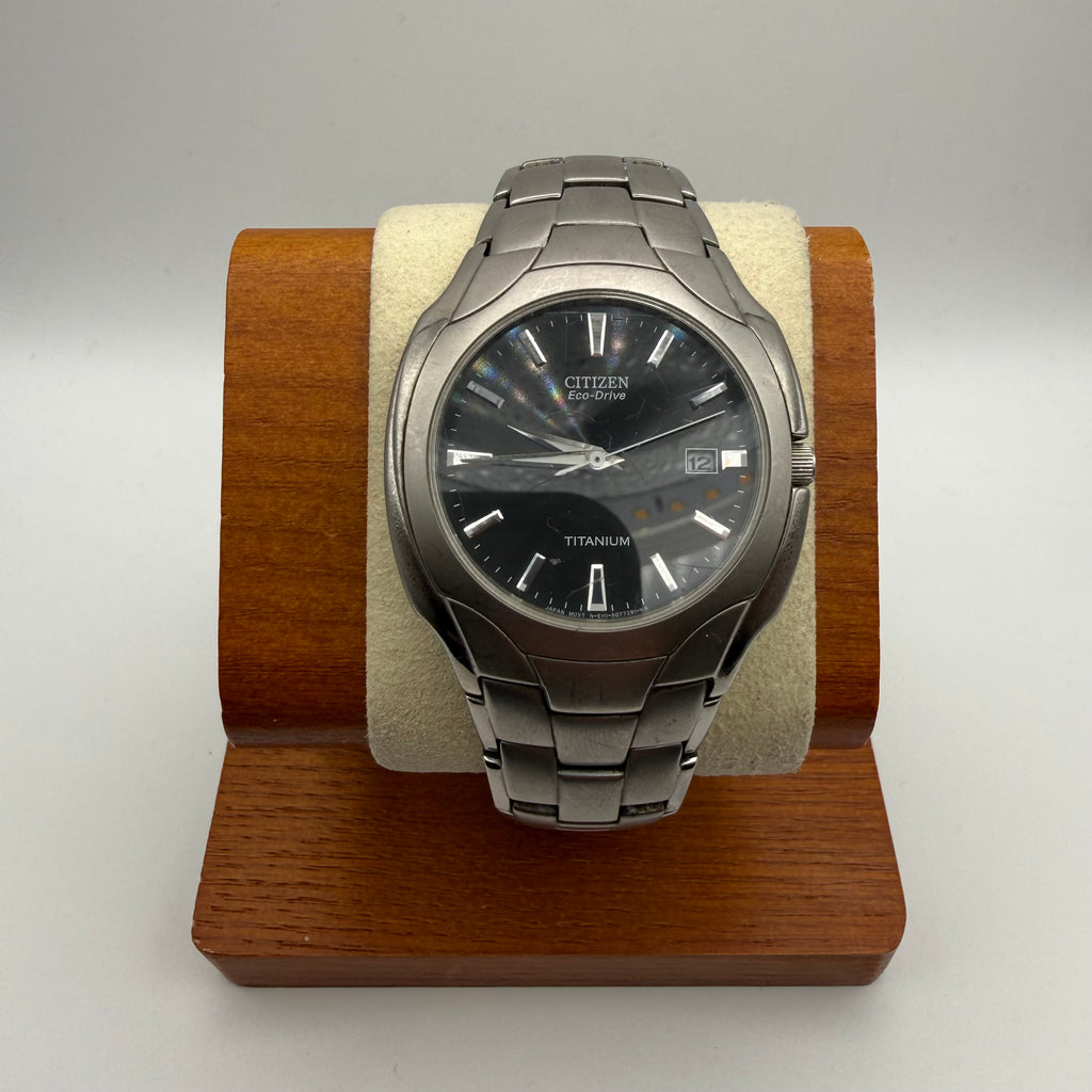 Citizen Eco-Drive Titanium – Black Dial- £89.99