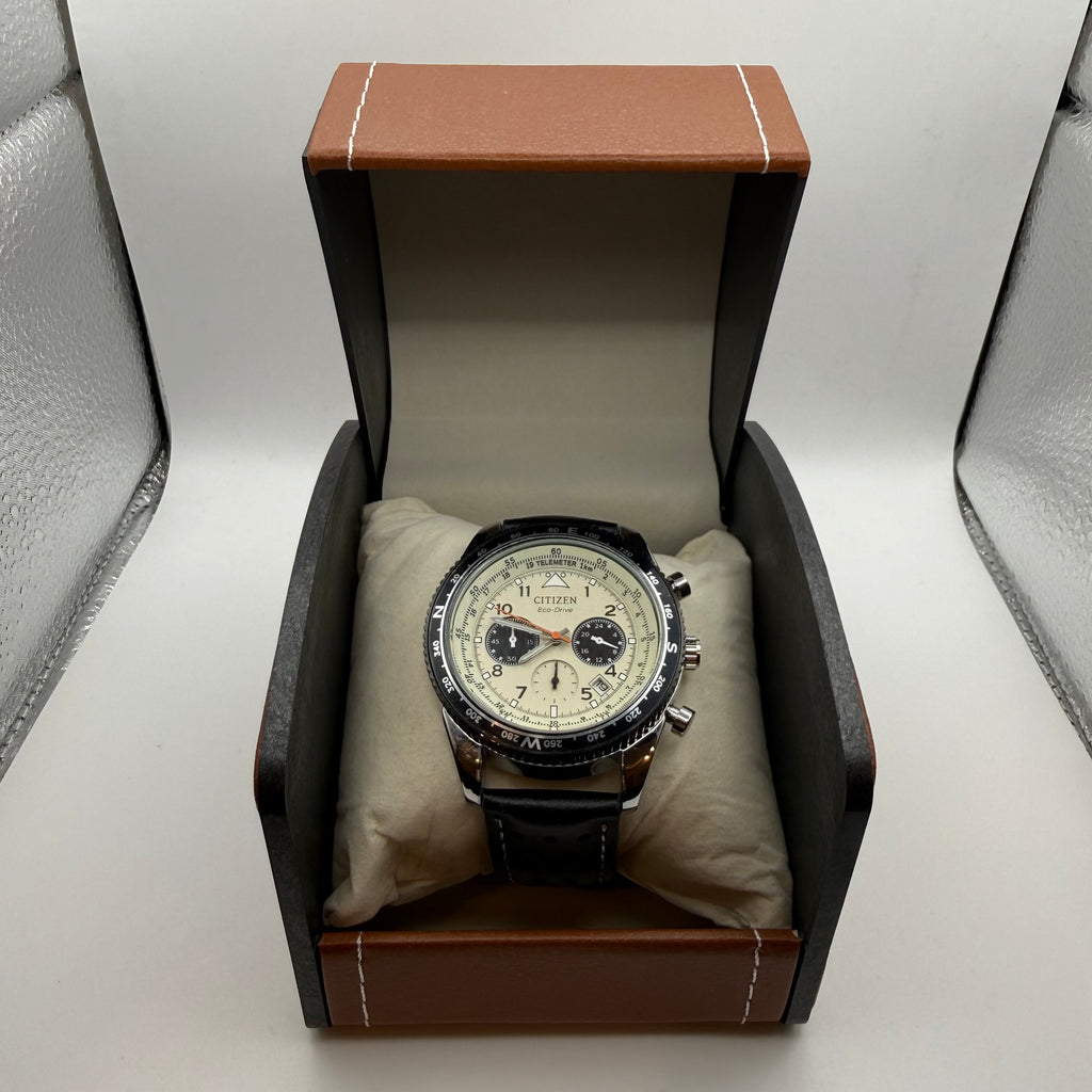 Citizen Eco-Drive Chronograph Telemeter – New Conditio- £129.99