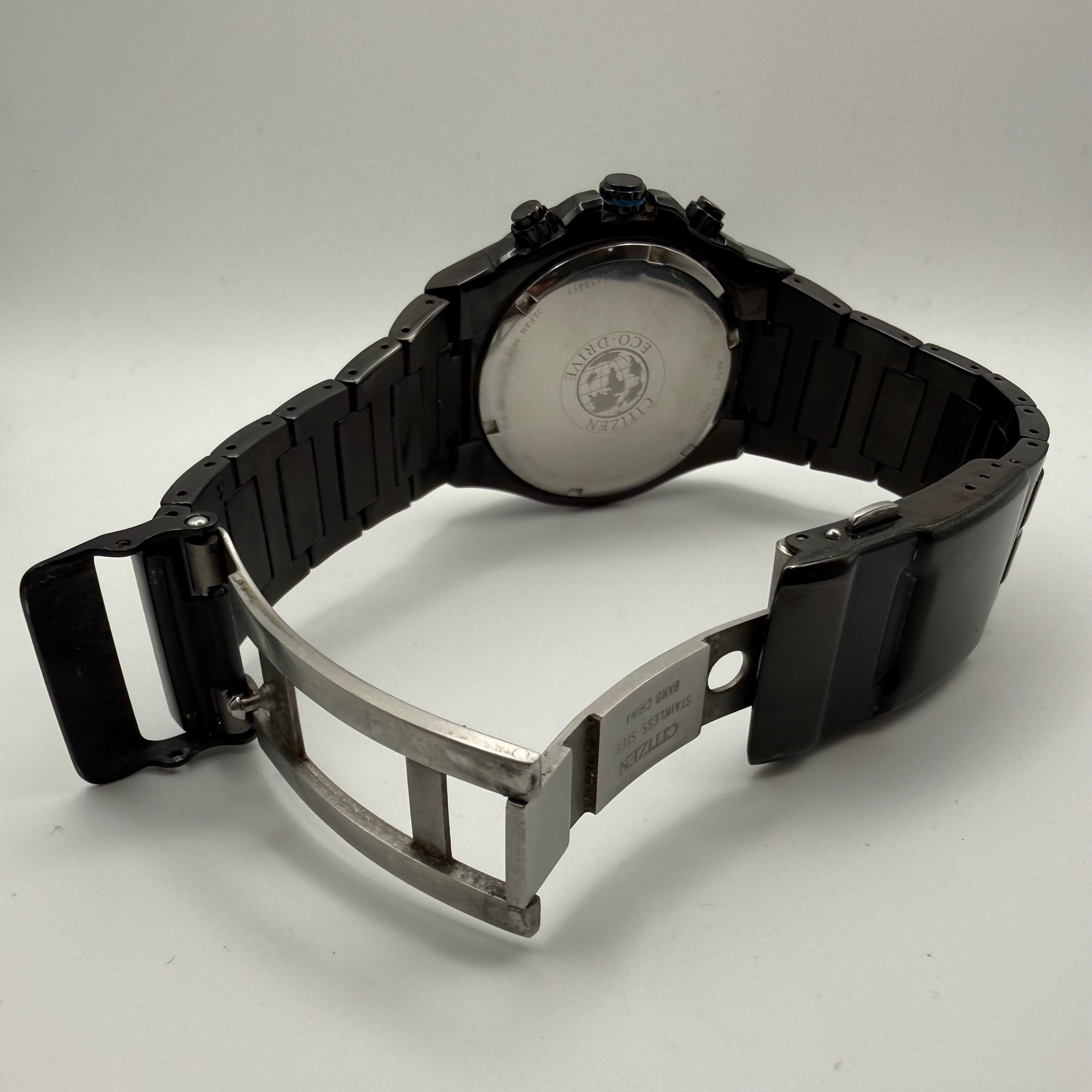 Citizen Eco-Drive Chronograph Perpetual Calendar – Black Dial- £199.99