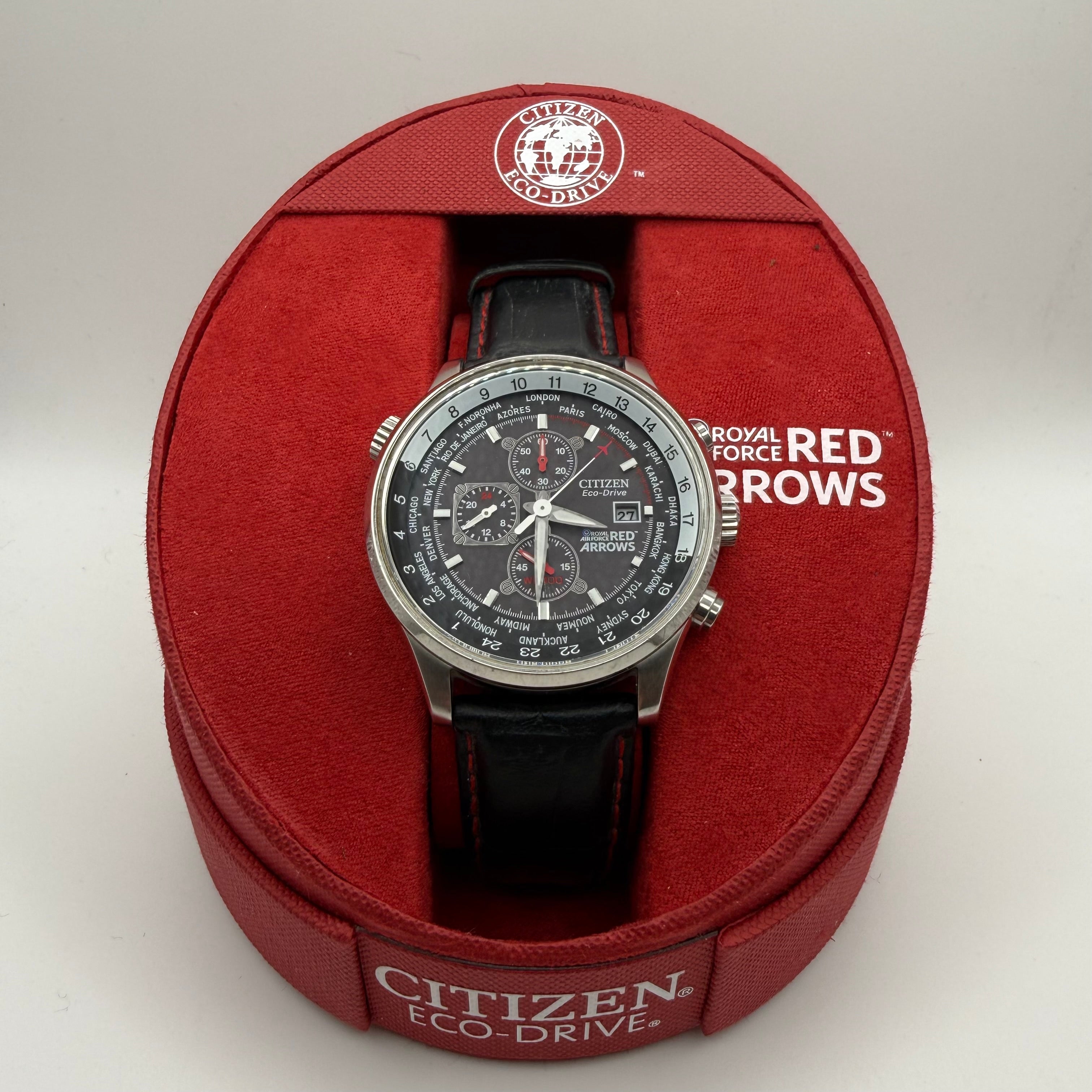 Citizen Eco-Drive RAF Red Arrows World Time Chronograph- £279.95