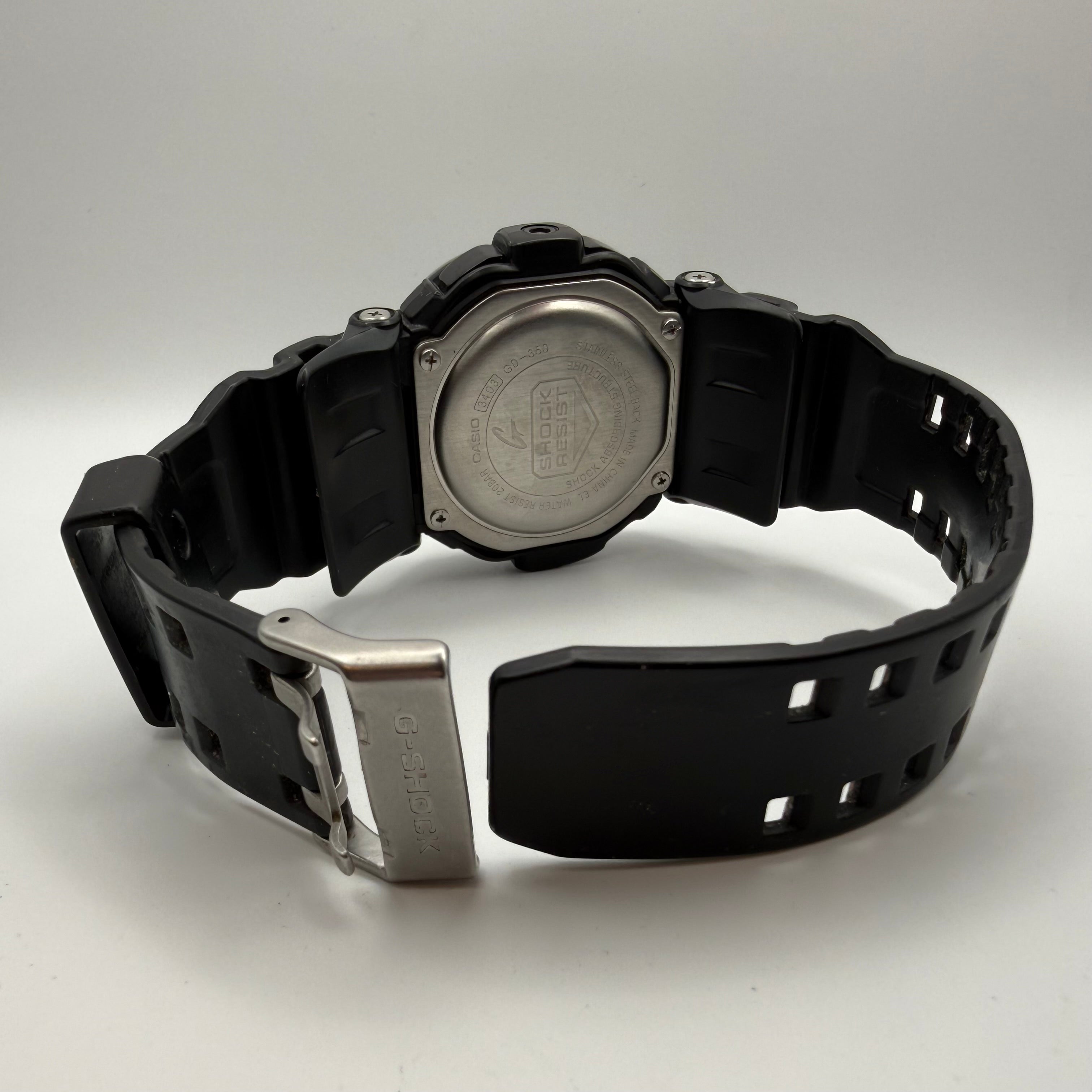 Casio G-Shock GD-350 Digital Watch Black Vibration Alarm- £69.99