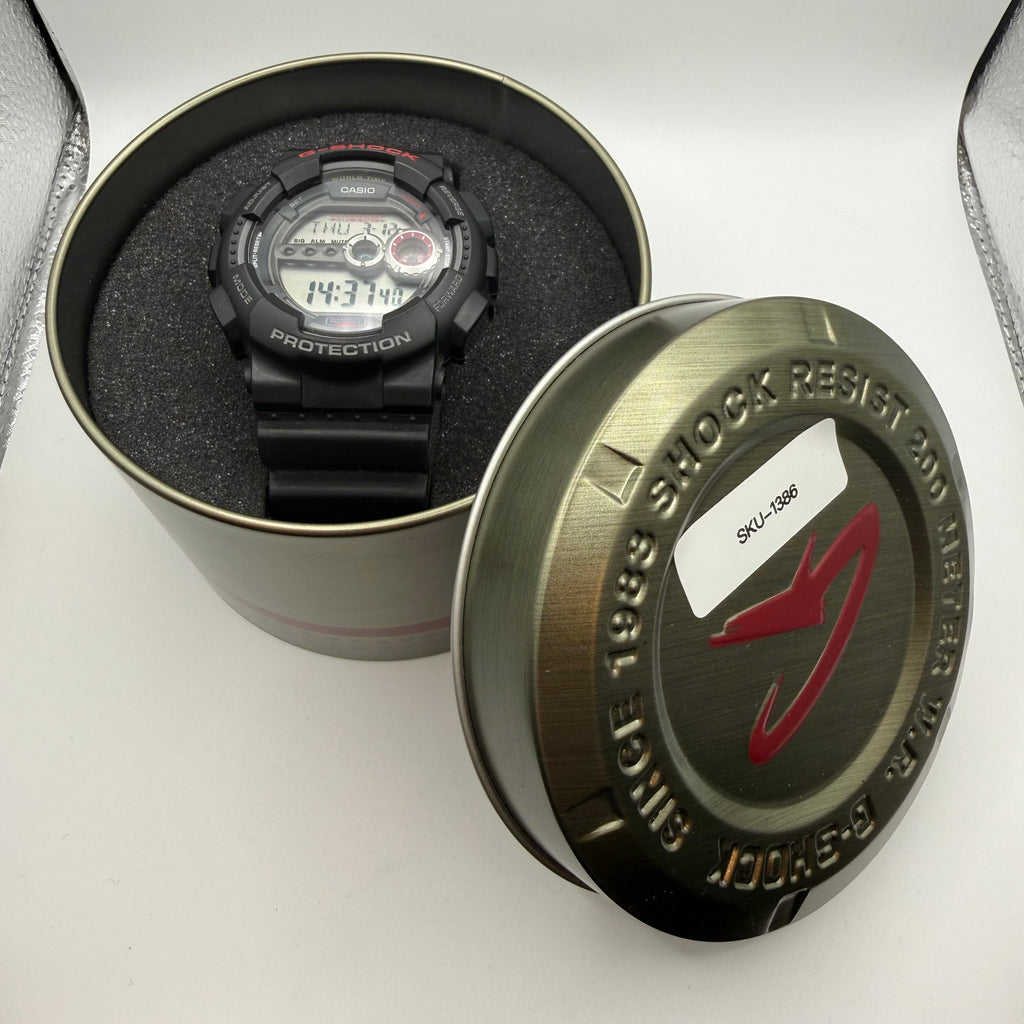 Casio G-Shock Digital Watch Module 3459 Black Red- £59.99