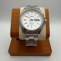 Seiko Kinetic 5M63-0B90 Day-Date Silver Dial- £109.99