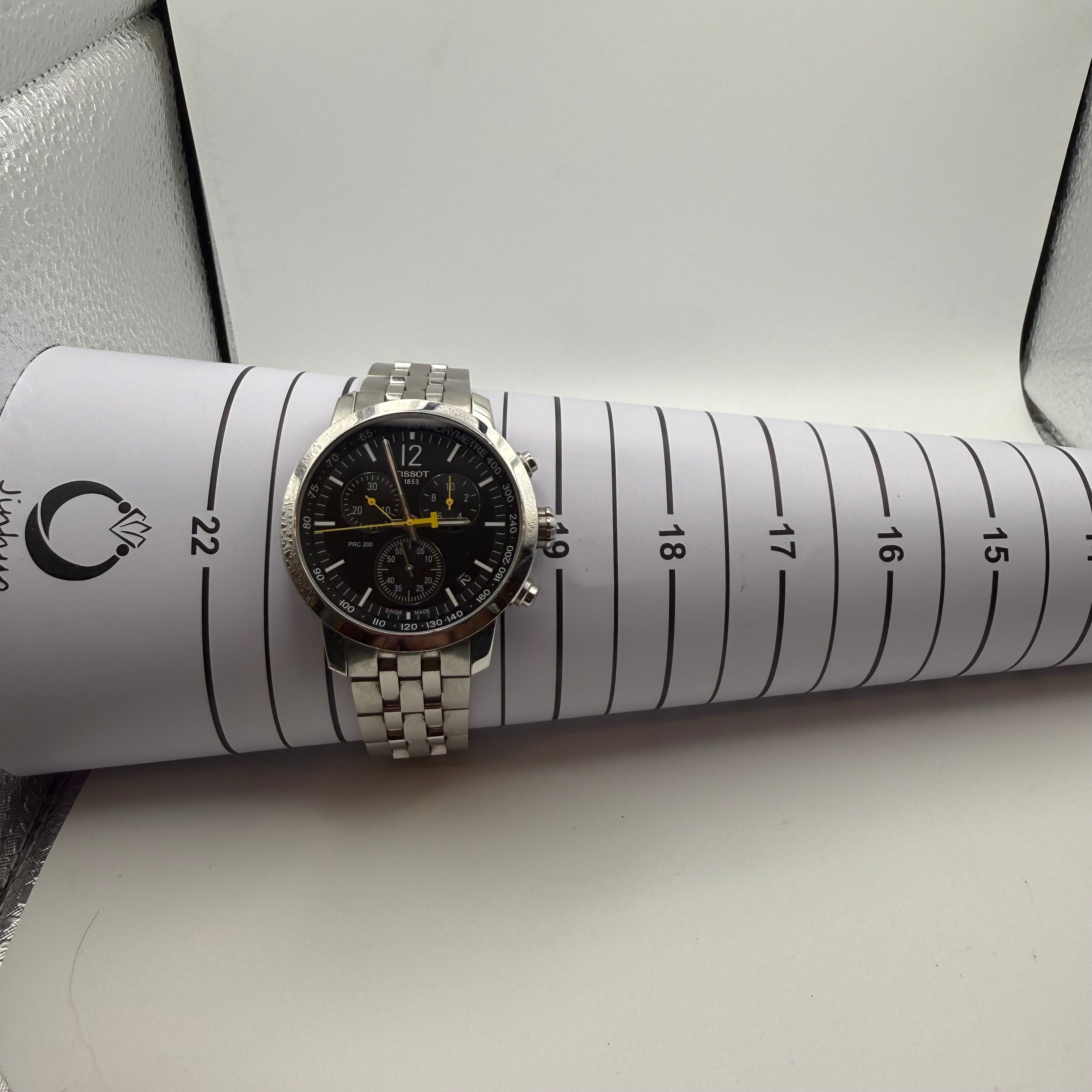 Tissot PRC 200 Chronograph T055.417 – Black Dial- £239.95