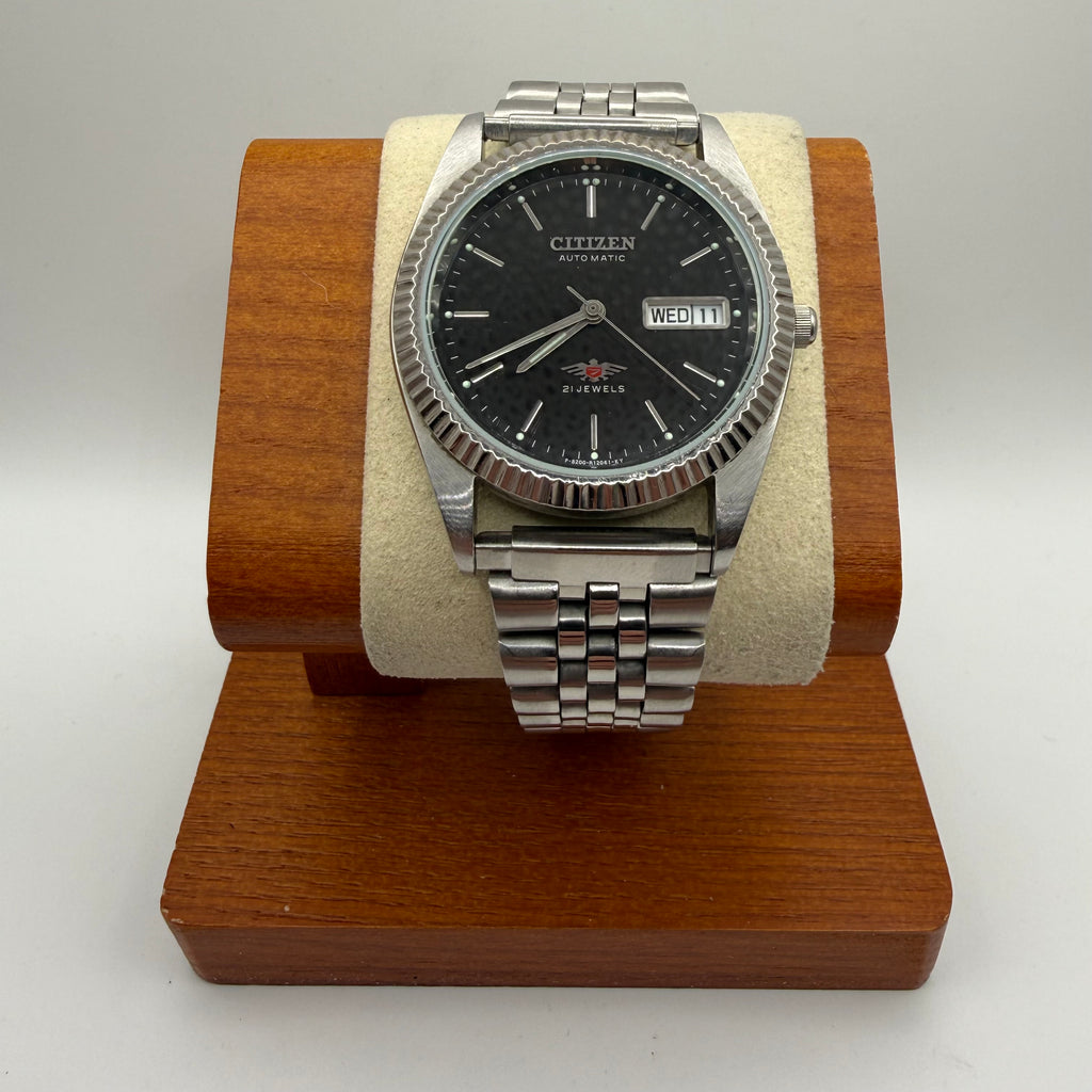 Citizen Eagle 7 Automatic Day Date – 21 Jewel Vintage Stainless Steel Watch- £79.99