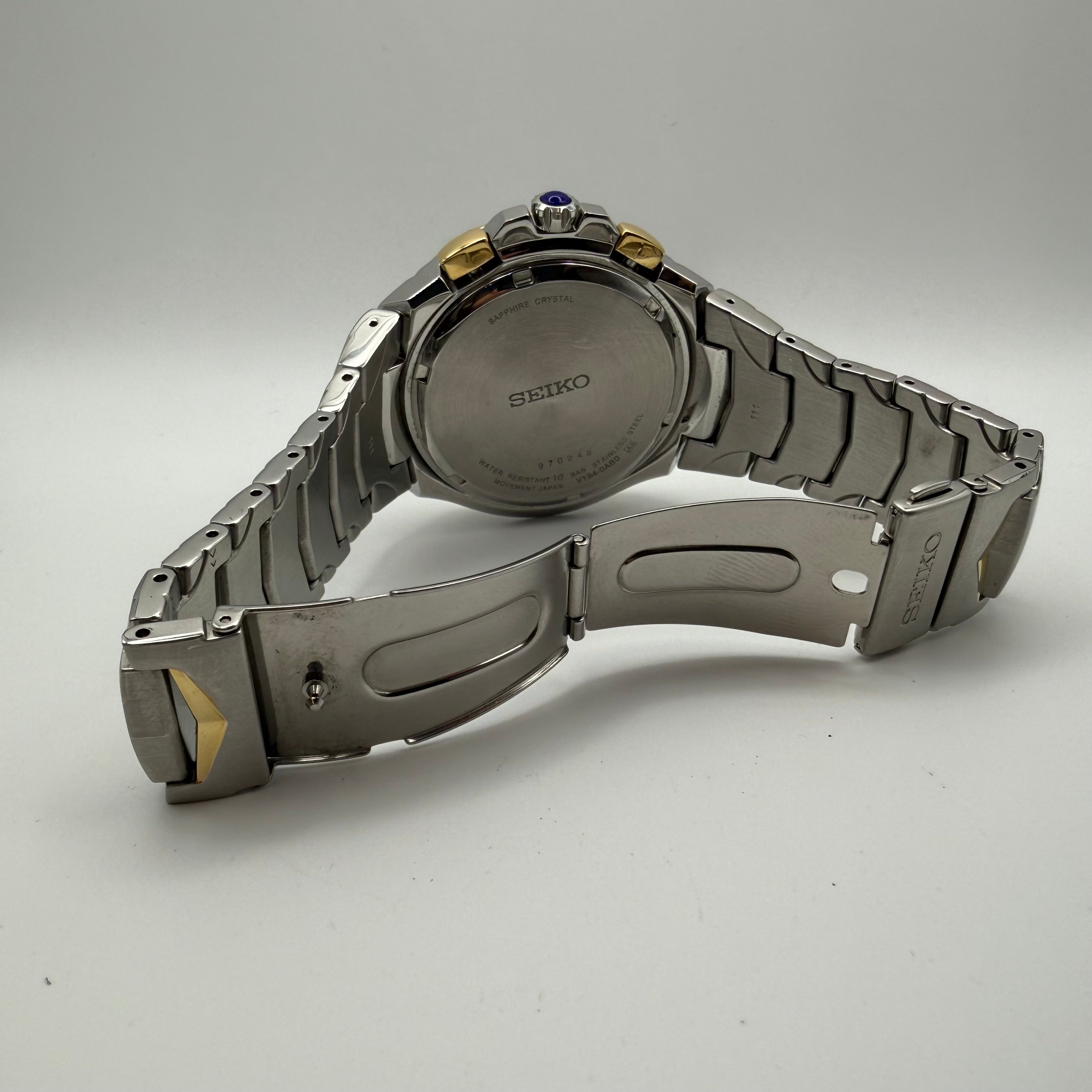 Seiko Coutura Solar Chronograph SSC616P1 Blue Dial Sapphire Crystal 1- £239.99