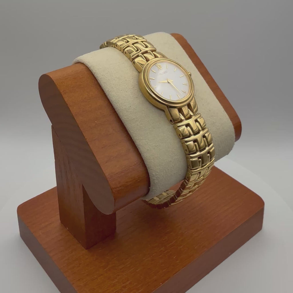 Seiko Gold Tone Ladies Watch- £39.95