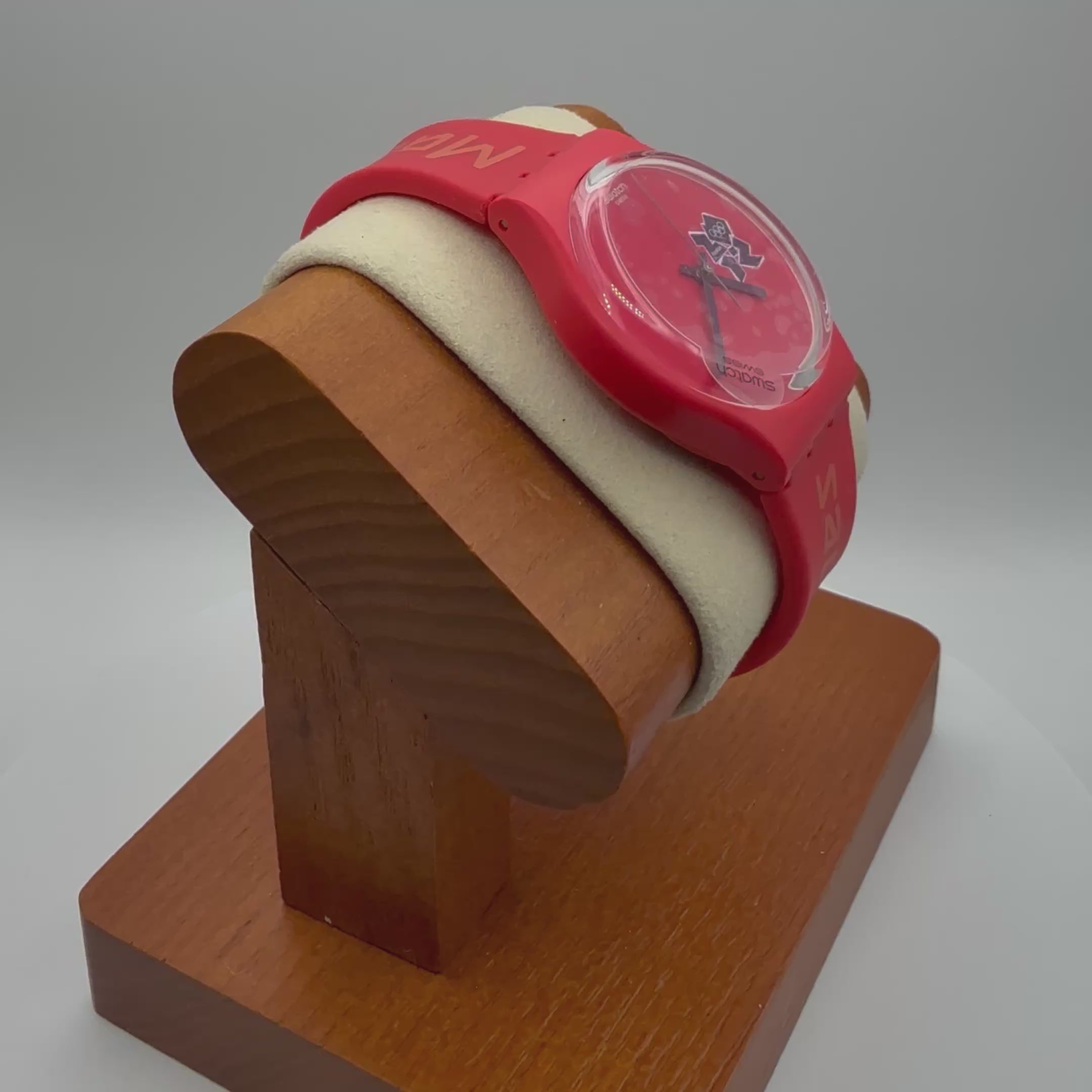 Swatch “London 2012” Olympic Games Red Watch- £69.95