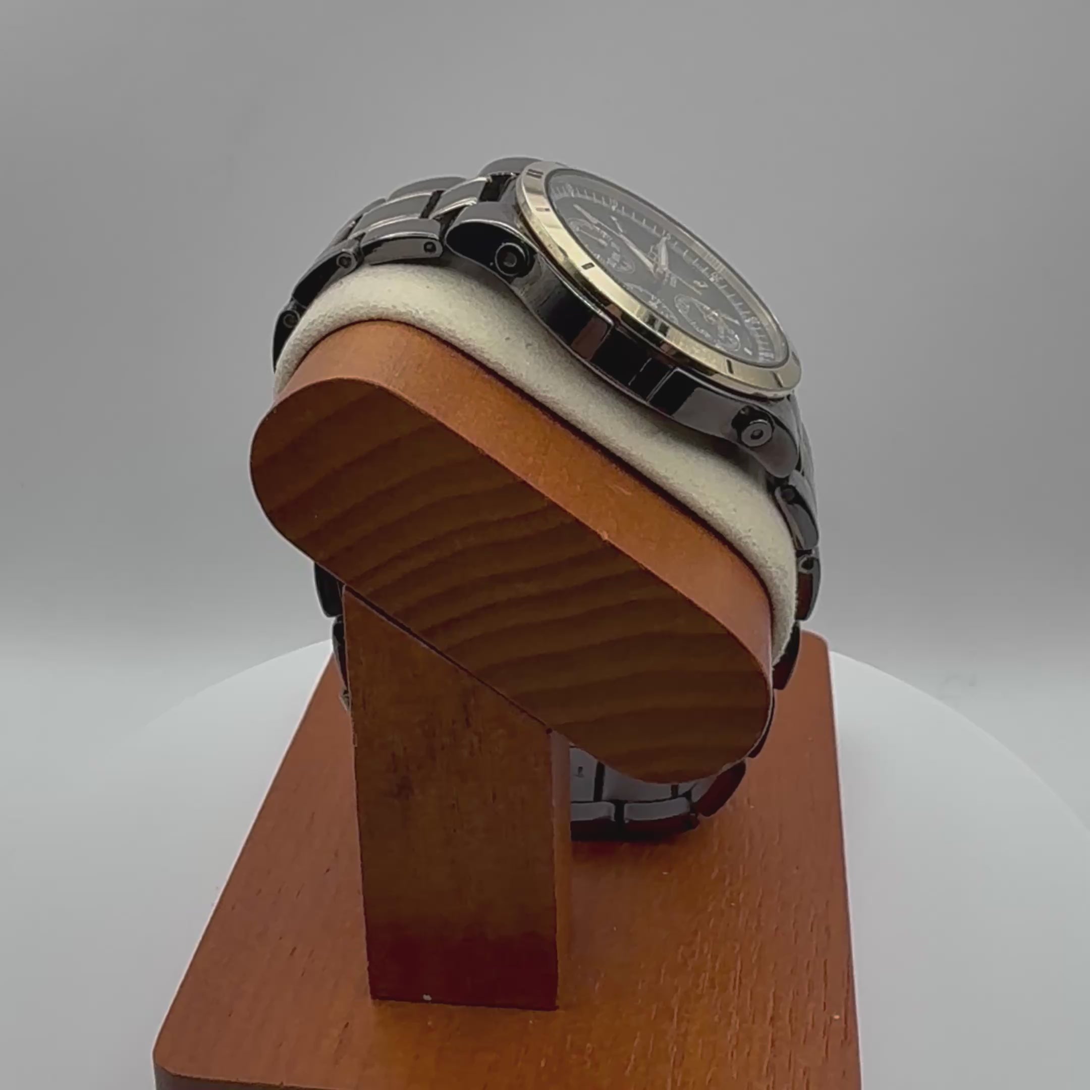 Seiko 5 Superior Automatic 23 Jewels 7S36-0072 Black Dial Display Caseback - £109.99