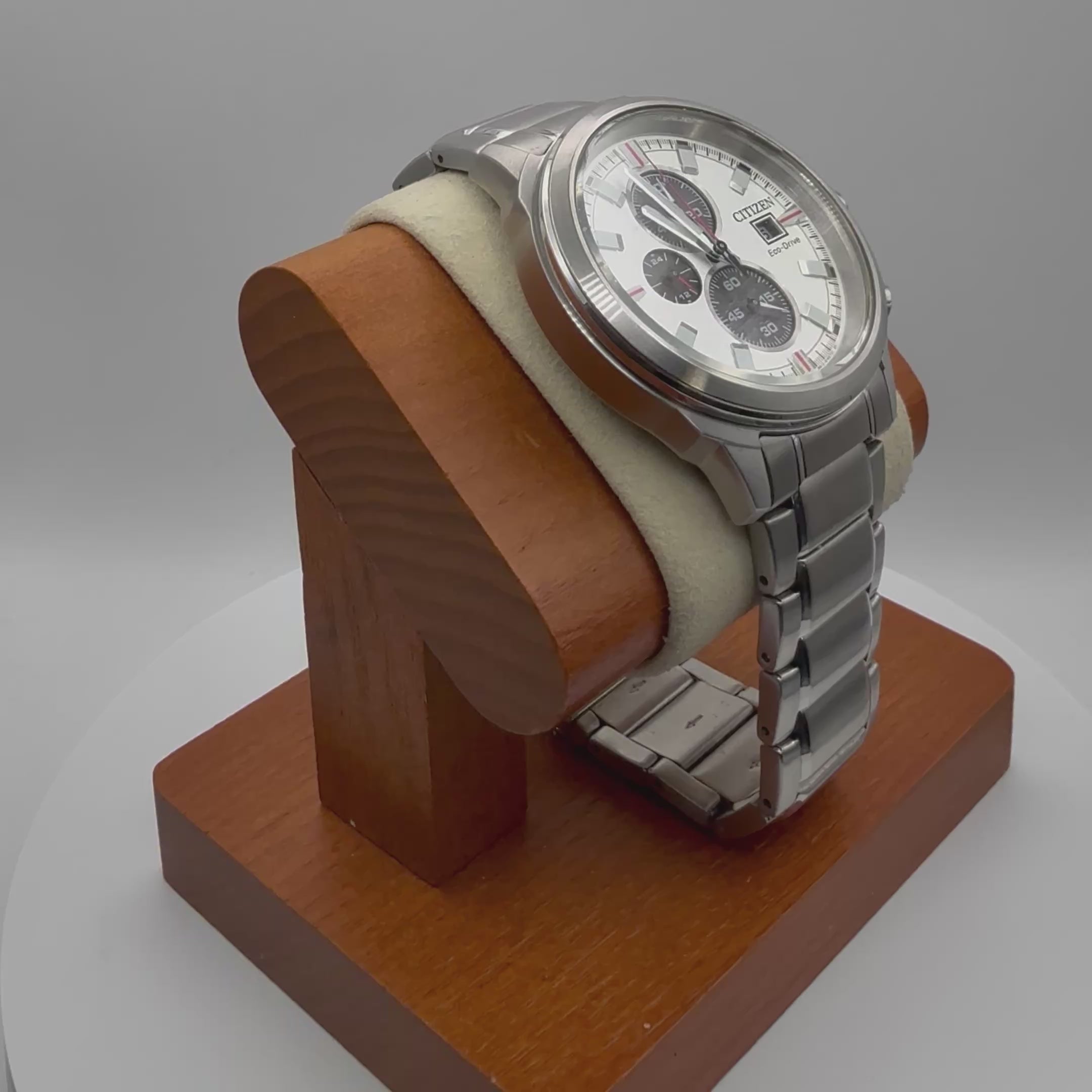 Citizen Eco-Drive Chronograph – Silver Dial- £139.99