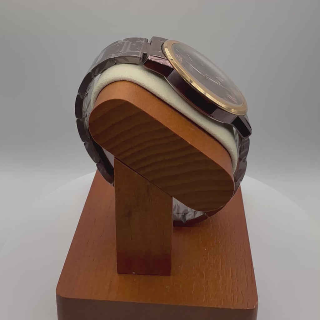 Citizen Quartz Model 14789 – Brown & Rose Gold Tone - £69.99
